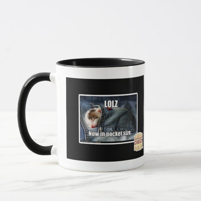 Mug LOLZ maintenant dans de poche (Gauche)