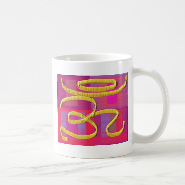 Mug L'OM guérissant se connectent l'écran en soie (Droite)