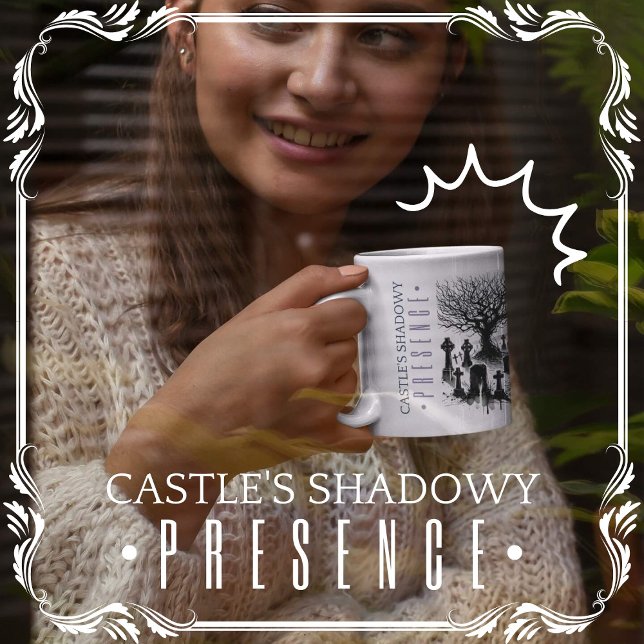Mug L'ombre du château (Castle's Shadowy Presence cover from The Beekeeper Store)