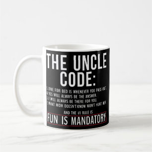 Mug L'oncle Code s'amuse dans la famille obligatoire f