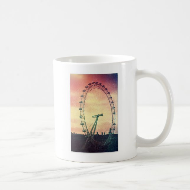 Mug London Eye au lever du soleil (Droite)