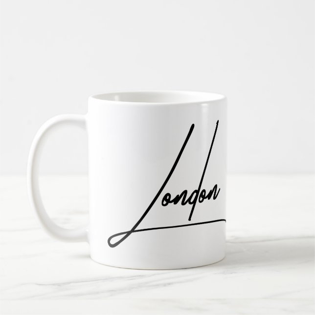 Mug Londres Angleterre Capitale Iconique Souvenir (Gauche)