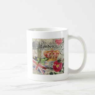 Mug Londres Angleterre Voyage Europe Vintage Art