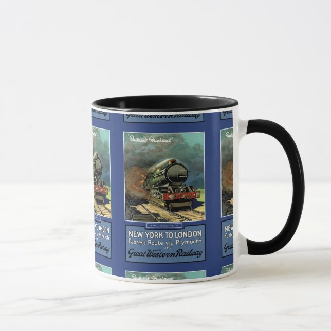 Mug Londres New York Great Western Railway (Droite)