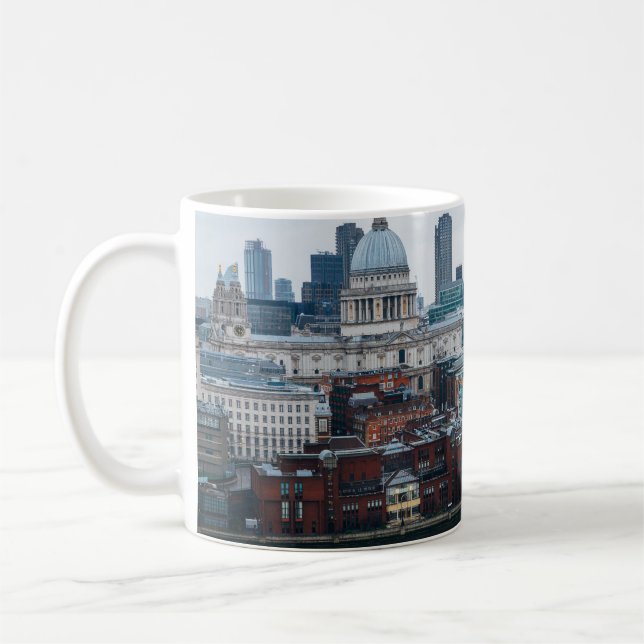 Mug Londres Skyline : St. Paul's Aerial View (Gauche)