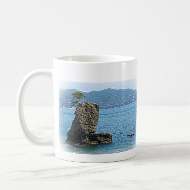 Mug Lone Kayak - Père Noël Marherita Ligure, Italie (Gauche)