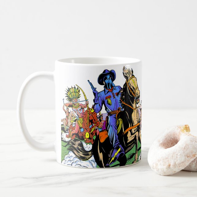 Mug Lone Rider Et Les Comics Vintages Apache (Avec donut)