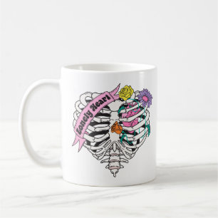 Mug Lonely Heart Skeleton Anti Valentine