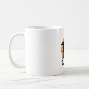 Mug Long Chien Amour Plus Long Vintage Dachshund Couch