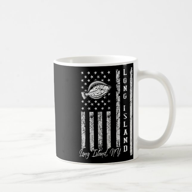 Mug Long Island Ny pour les pêcheurs de Fluke (Droite)