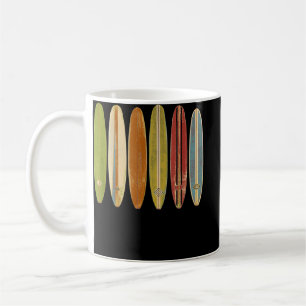 Mug Longboard Surfboards Vintage Retro Style Surfing 2