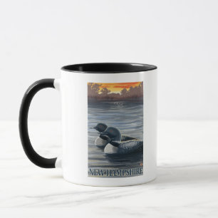 Mug Loon commun du New Hampshire