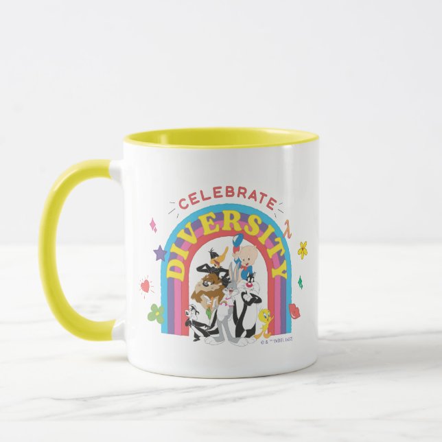 Mug LOONEY TUNES™ - Célébration de la fierté de la div (Gauche)