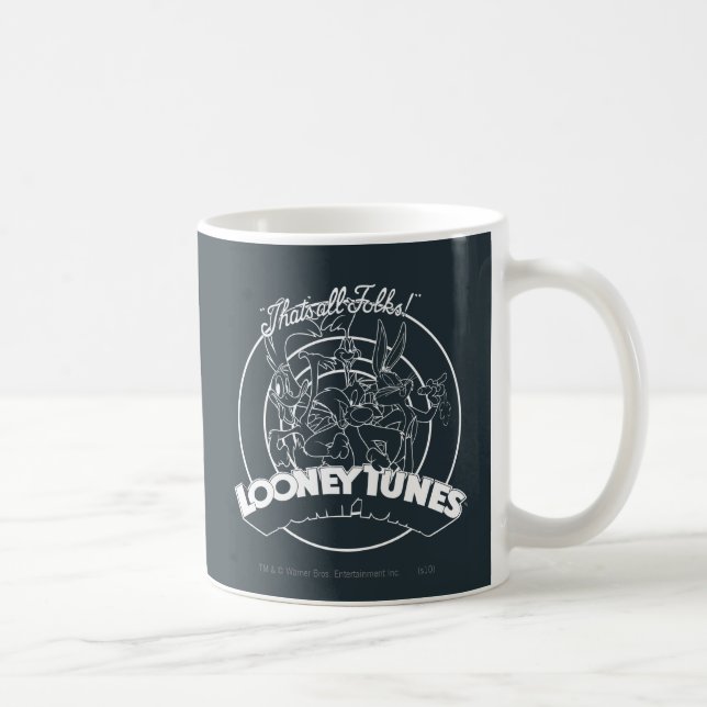 MUG LOONEY TUNES™ C'EST FINI LES GENS !™ (Droite)