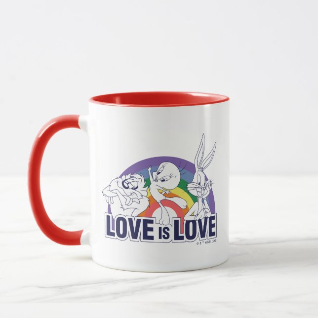 Mug LOONEY TUNES™ - L'amour c'est l'amour (Gauche)