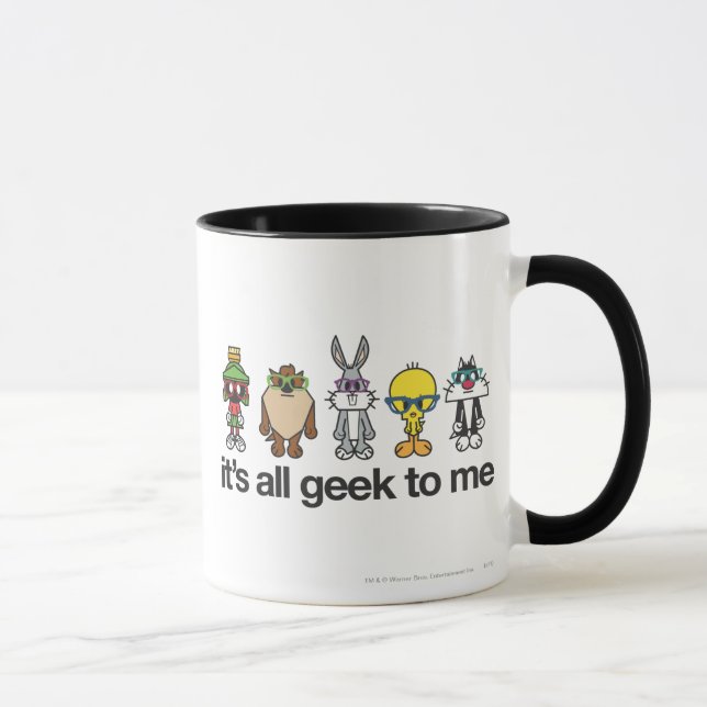 Mug LOONEY TUNES™ Nerds - Zéro en Geek (Droite)