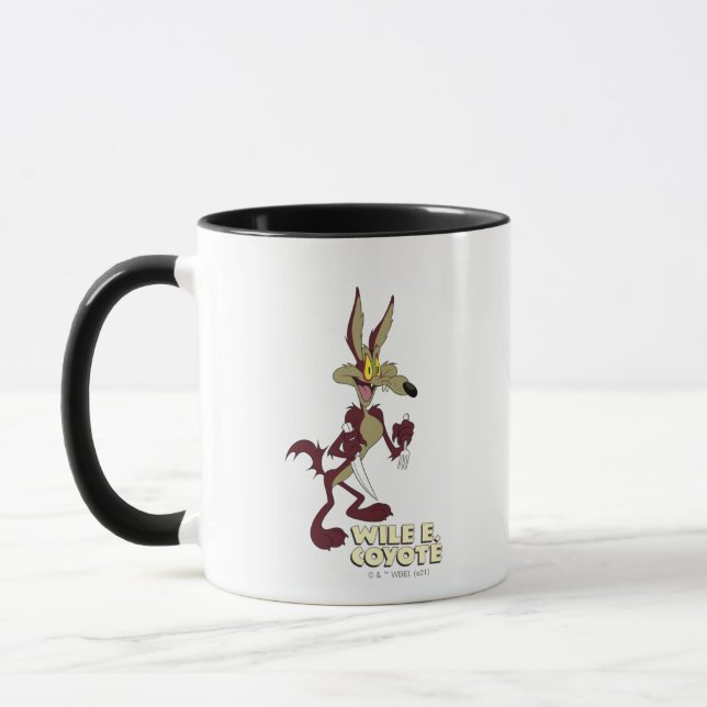 Mug LOONEY TUNES™ Rires rétro | WILE E. COYOTE™ (Gauche)