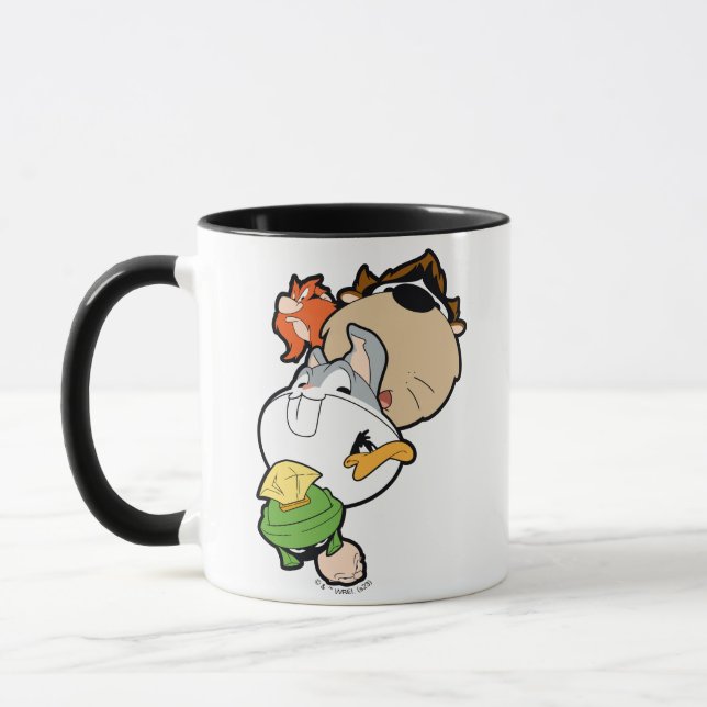 Mug LOONEY TUNES™ Têtes massives stylisées (Gauche)
