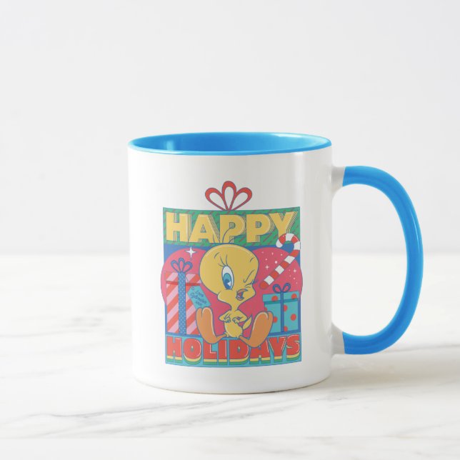 Mug LOONEY TUNES™ | TWEETY™ Joyeuses fêtes (Droite)