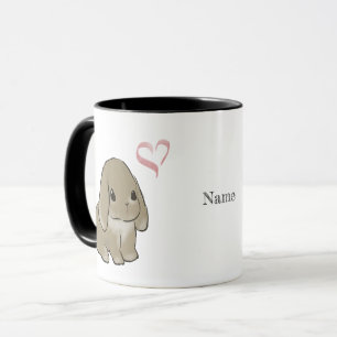 Mug lop hollandais avec cœur