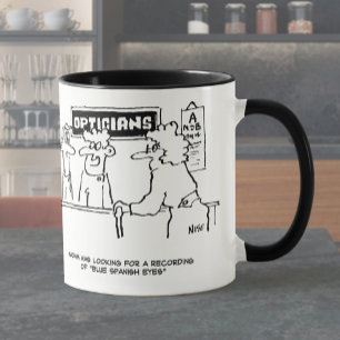 Mug L'opticien est demandé pour "Spanish Eyes"