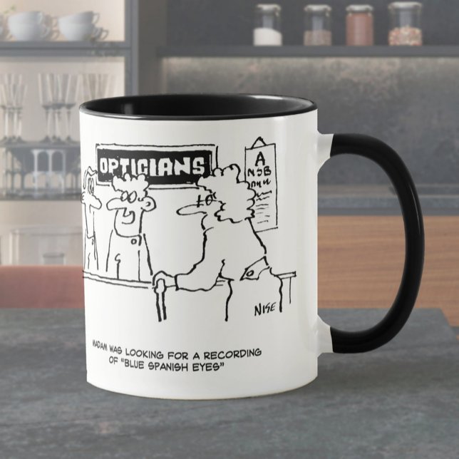 Mug L'opticien est demandé pour "Spanish Eyes" (Créateur téléchargé)