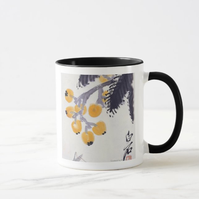 Mug Loquats et une sauterelle (Droite)