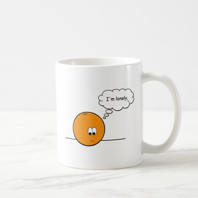 Mug L'orange seule (Droite)