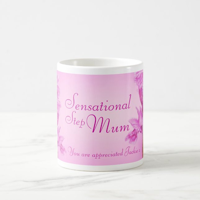 Mug L'orchidée sensationnelle de lillac de maman (Centre)