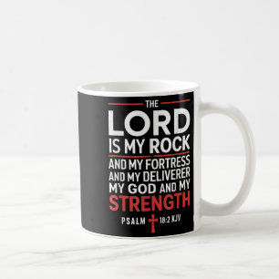 Mug Lord Est Mon Évangile Rocher Christian Prier Faith