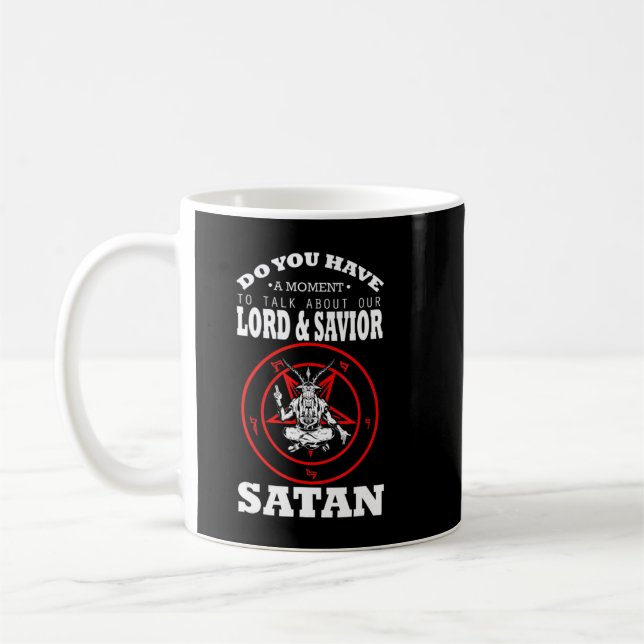 Mug Lord Et Sauveur Satan Blackcraft Culte (Gauche)
