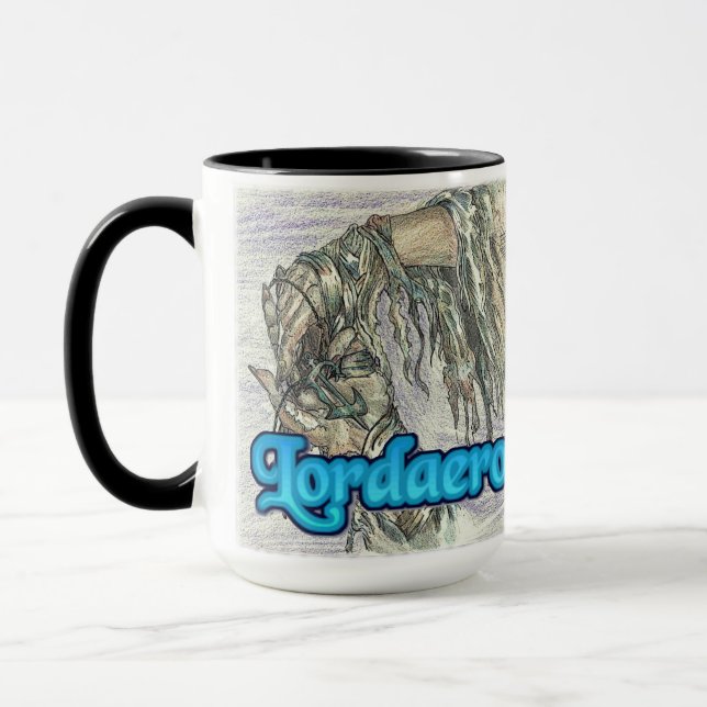 Mug Lordaeron'L' (Art brut) : (Gauche)