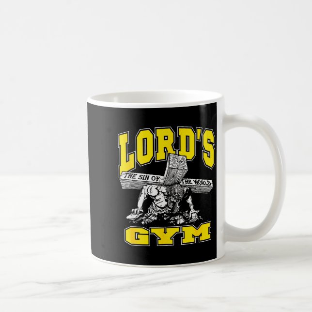 Mug Lords Gym - Le Péché du Monde Jésus  (Droite)