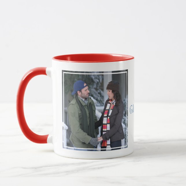 Mug Lorelai & Luke Holding Hands in the Snow (Gauche)