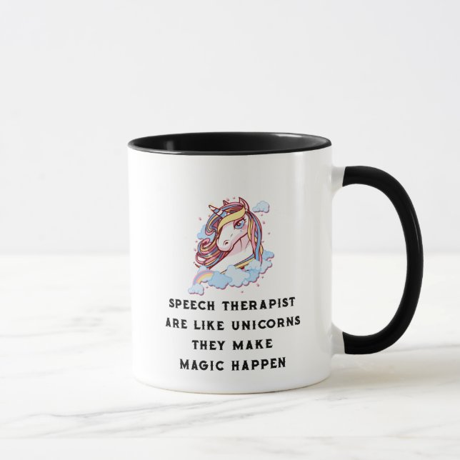 Mug L'orthophoniste sont comme l'orthophonie de (Droite)