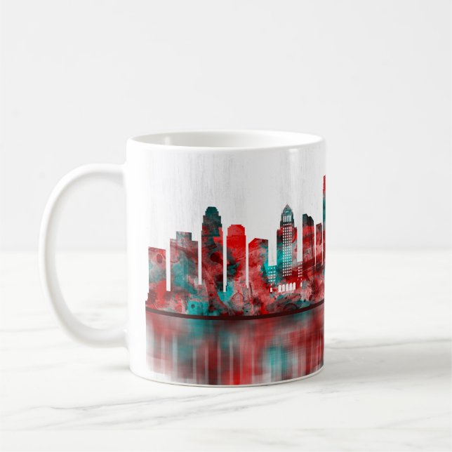 Mug Los Angeles California Skyline (Gauche)