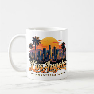 Mug Los Angeles Californie Art de Voyage Monument Hist