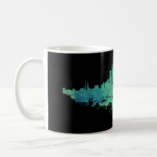 Mug Los Angeles City Skyline - Mint Green