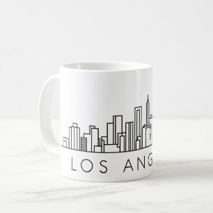 Mug Los Angeles Skyline - Cityscape Design