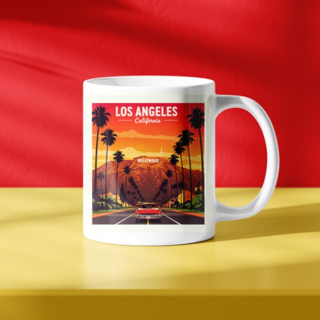 Mug Los Angeles vintage Californie (Créateur téléchargé)