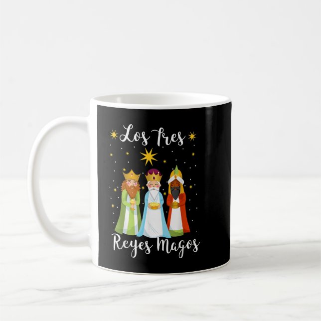 Mug los tres reyes magos tee épiphanie jour trois sage (Gauche)