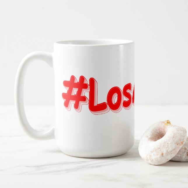 Mug "#LosAngeles" Joli design. Commandez dès maintenan (Avec donut)