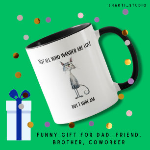 Mug Lost drôle humour gag cadeau pour soeur, bff, ami