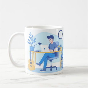 Mug L'Ostle Freelance Commence Le Design Début