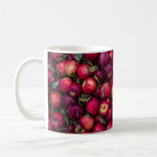 Mug lot de pommes rouges