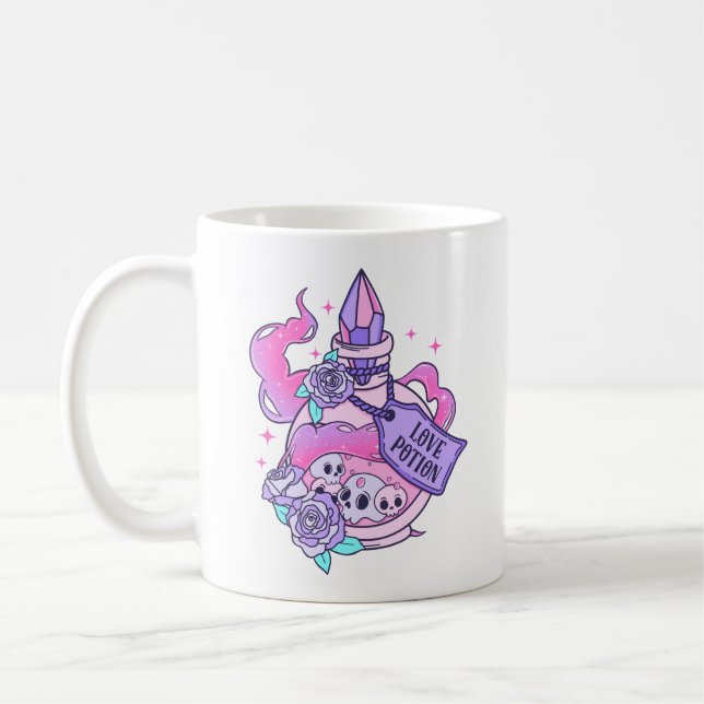 Mug Lotion Potion mignonne Pink Halloween Potion Boute (Gauche)