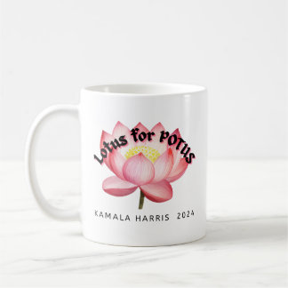 Mug Lotus Pour L'Élection De POTUS Harris