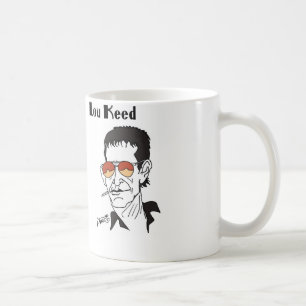 Mug Lou Reed caricature