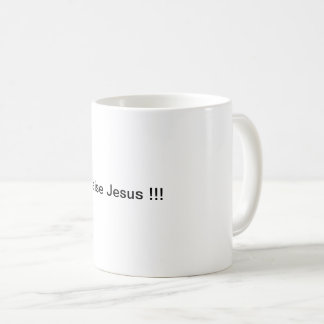 Mug Louange Jésus !!!  Design classique