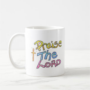 Mug « Louez le SEIGNEUR » avec Cross Christian